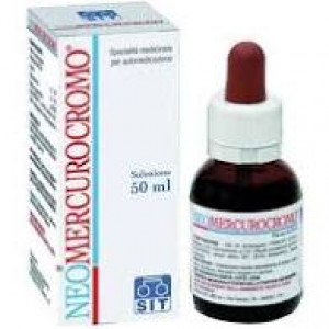 Neomercurocromo soluzione | Soluzione disinfettante 50 ml
