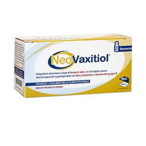 NeoVaxitiol 12 flaconcini | Integratore Probiotici e vitamine B | IBSA Farmaceutici