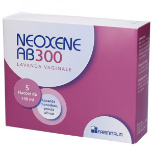 Lavanda Vaginale 5 flaconi da 140 ml | Rimedio per infezioni micotiche | NEOXENE AB 300