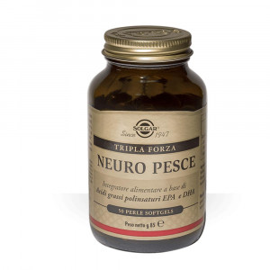 Neuro Pesce 50 Perle Softgels | Integratore Omega 3 | SOLGAR
