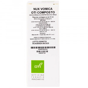 Nux Vomica Composto  | Gocce omeopatiche 50 ml | OTI
