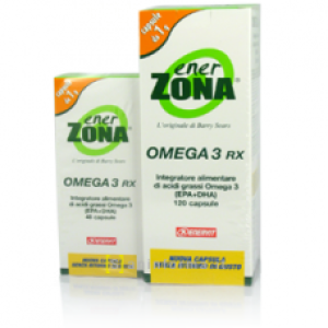 OMEGA 3 RX 120 +48 capsule | Integratore di Omega3 | ENERZONA 