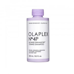 N°4P Blonde Enhancer Shampoo 250 ml | Shampoo ristrutturante capelli biondi e grigi | OLAPLEX