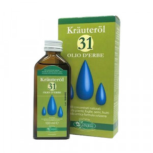 KRAUTEROL OLIO 31 100 ml | Olio di erbe antica formula svizzera | SANGALLI