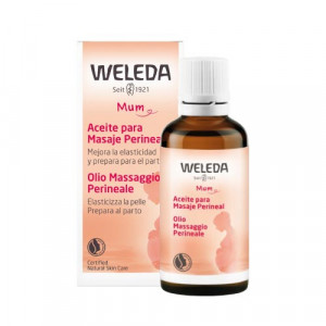 Olio Massaggio Perineale 50ml | Olio massaggi perineo gravidanza | WELEDA