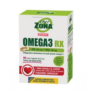 OMEGA 3 RX 60 minicapsule | Integratore Omega3 | ENERZONA 