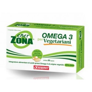 OMEGA 3 | Integratore Omega3 per Vegetariani 30 capsule | ENERZONA