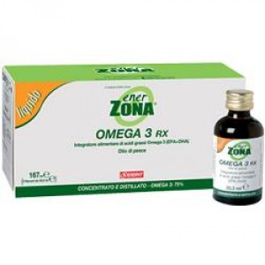 OMEGA 3 RX LIQUIDO | Integratore di Omega3 5 flaconi | ENERZONA
