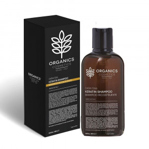 Keratin Shampoo 250 ml | Shampoo nutriente capelli secchi | ORGANICS PHARM