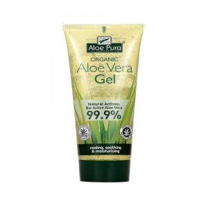 Organic Aloe Vera Gel 200 ml | Trattamento intensivo viso corpo | Optima