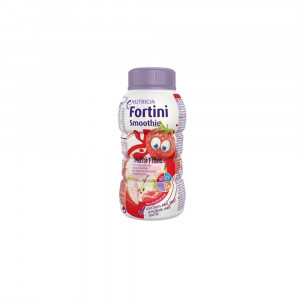 Fortini Smoothie Multifibre frutti rossi 200 ml | Supplemento nutrizionale per bambini | NUTRICIA