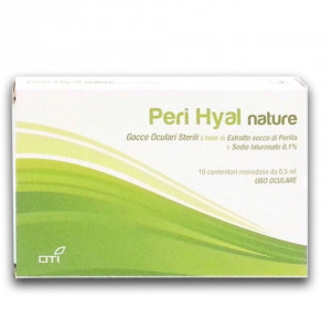 Peri Hyal Nature 10 flaconcini 0,5 ml | Gocce per occhio secco e arrossato | OTI