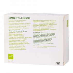 Simbioti JUNIOR 80 capsule | Integratore probiotici | OTI