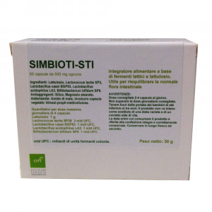 Simbioti STI 60 capsule | Integratore stitichezza | OTI