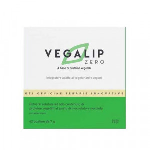 Vegalip Zero 42 buste | Integratore proteine vegetali | OTI