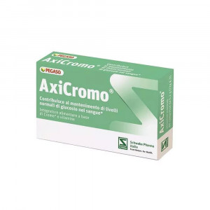 Axicromo 60 cps | Integratore con vitamine e Cromo | PEGASO
