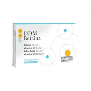 DDM Betaina 30 cpr | Integratore Vitamina B e Acido Folico | PHARMEXTRACTA