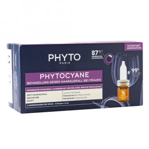 Phytocyane Fiale Uomo 12 x 3,5 ml | Trattamento caduta severa capelli | PHYTO