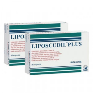 Liposcudil Plus Bipack 30+30 | Integratore per il colesterolo | PIAM