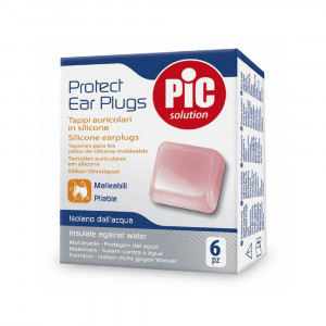 Protect Ear Plugs 6 pz | Tappi in silicone malleabile | PIC