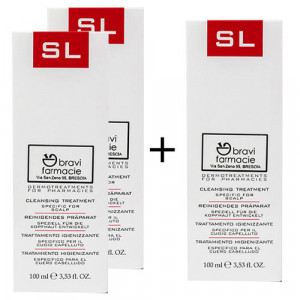 SL 100 PROMO 2+1 | Shampoo Detergente Igienizzante 3 x 100 ml | VITAL PLUS 