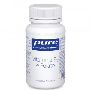 Vitamina B12 & Folato 30 capsule | Integratore acido folico e Vitamina B12 | PURE ENCAPSULATIONS