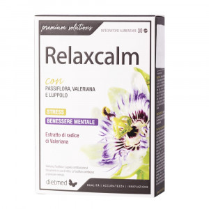 Relaxcalm 30cpr | Integratore rilassamento e benessere psicologico | DIETMED