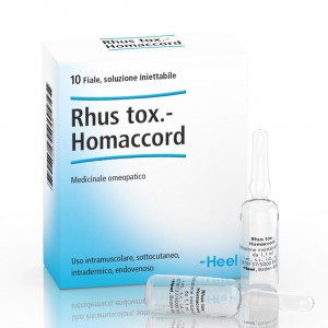 RHUS TOX. HOMACCORD | 10 Fiale omeopatiche | GUNA  Heel