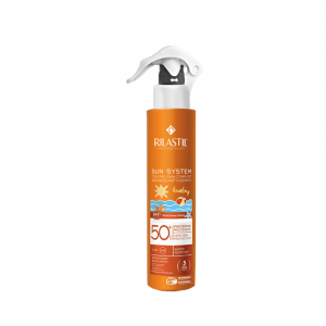 Spray Vapo Solare Spf 50+ 200 ml | Emulsione leggera per bambini | RILASTIL Sun System Baby