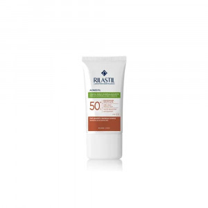 Acnestil Sun System SPF50+ 40 ml | Crema solare per pelli acneiche con imperfezioni | RILASTIL
