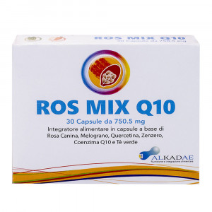 ROS MIX Q10 30 Capsule | Integratore Benessere Organismo | ALKADAE