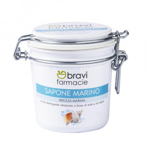 Sapone Marino Brezza Marina 350 ml | Scrub corpo con sali e oli nobili | Bravi Farmacie