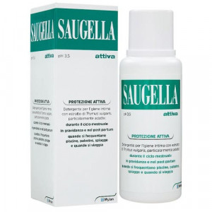 Soluzione Attiva 250 ml | Detergente intimo antibatterico | SAUGELLA Verde
