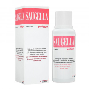 Detergente intimo Poligyn 250 ml | Soluzione lenitiva | SAUGELLA Rosa