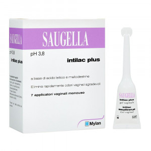 Intilac Plus 5 ml | Gel intimo con acido lattico | SAUGELLA 