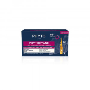 Phytocyane Caduta Temporanea Donna 7,5 ml x 12 | Trattamento anticaduta temporanea | PHYTO