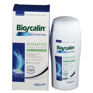 Shampoo antiforfora 200 ml | Capelli normali grassi | BIOSCALIN