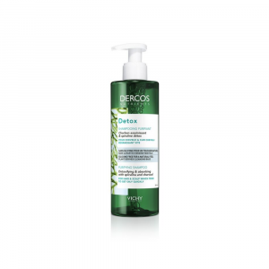Shampoo Detox 250 ml | Trattamento purificante capelli grassi | VICHY Dercos Nutrients