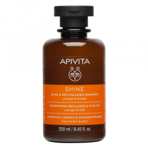 Shampoo Illuminante arancia e miele | Shine & Revitalizing 250 ml | APIVITA Capelli