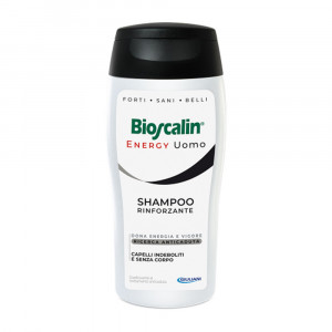 Shampoo Rinforzante Uomo 400 ml | Trattamento Anticaduta | BIOSCALIN Energy