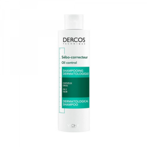 Shampoo Sebo Regolatore 200 ml | Trattamento normalizzante | VICHY Dercos