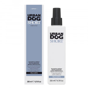 Shampoo spray SHORT 200 ml | Shampoo senza risciacquo pelo corto | URBAN DOG