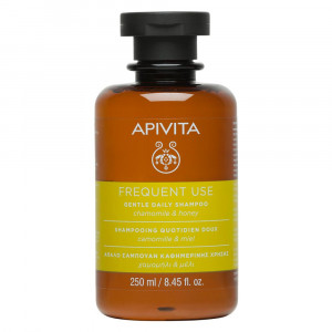 Shampoo Uso Frequente camomilla e miele | Gentle Daily 250 ml | APIVITA Capelli