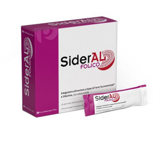 Sideral Folico 30mg 20bustine | Integratore ferro sucrosomiale per donne | SIDERAL