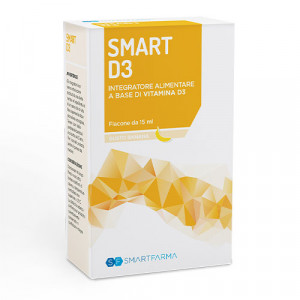 Smart D3 gocce 15 ml | Integratore Vitamina D3 gusto banana | SMARTFARMA
