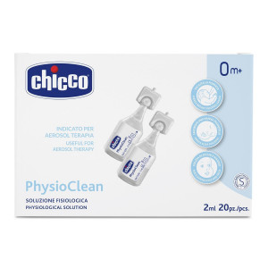 Soluzione Fisiologica | 20 flaconcini da 2 ml | CHICCO PhysioClean