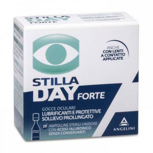 Stilladay FORTE 0,3% 20 ampolle | Gocce oculari lubrificanti monodose | STILLA