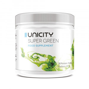SUPER GREEN polvere 30 porzioni | Bevanda energetica | UNICITY