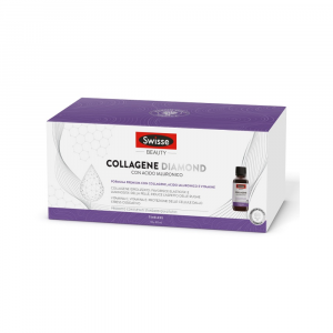 Collagene Diamond 10 fl | Integratore orale con Acido Ialuronico e vitamine | SWISSE Beauty