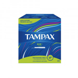 Blue Box Super 20 pz  Assorbenti interni flussi medio abbondanti | TAMPAX
